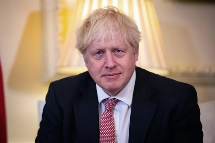 UK Prime Minister Boris Johnson (Aaron Chown/PA)