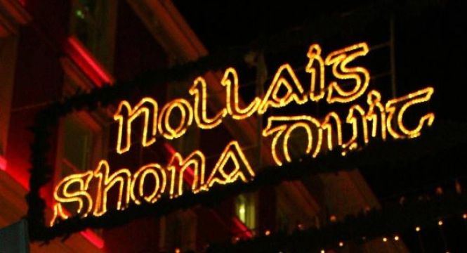 Irish Christmas Sign To Be Reinstated On Grafton Street This Year