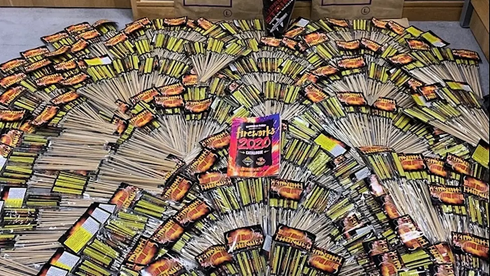 Gardaí Seize More Than 2,400 Fireworks In Dublin