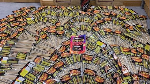 Gardaí Seize More Than 2,400 Fireworks In Dublin