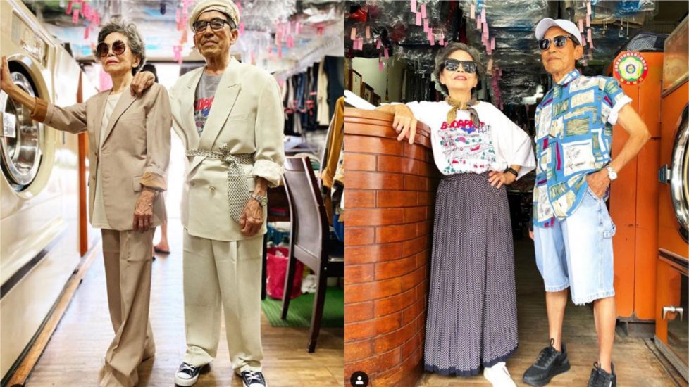 Taiwanese Grandparents Become Instagram Sensations Modelling Abandoned Clothes