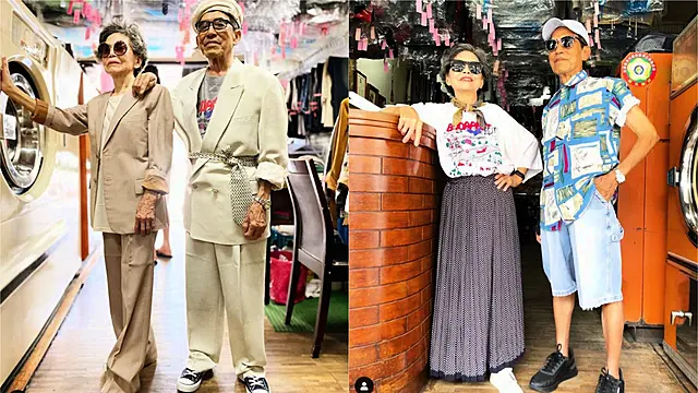 Taiwanese Grandparents Become Instagram Sensations Modelling Abandoned Clothes
