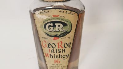 Rare Irish Whiskey Expected To Fetch €12,000 In Online Auction
