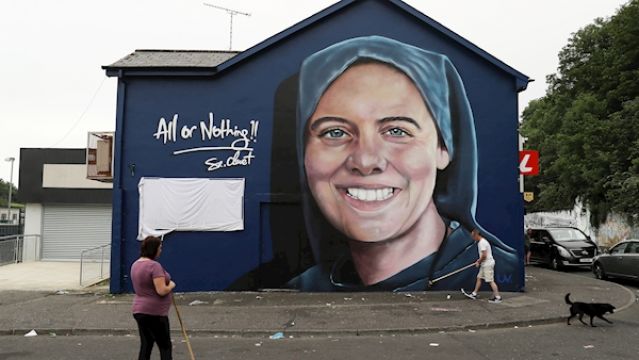 Sister Tells Of Pride Over Mural Of Nun In Hometown