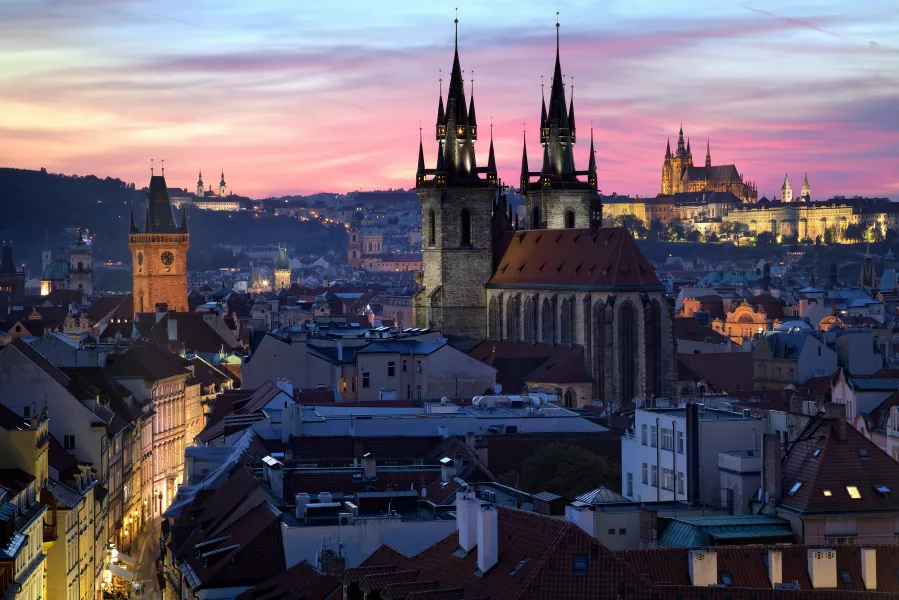 Prague’s Church of Our Lady Before Tyn (Holly Barber/PA)