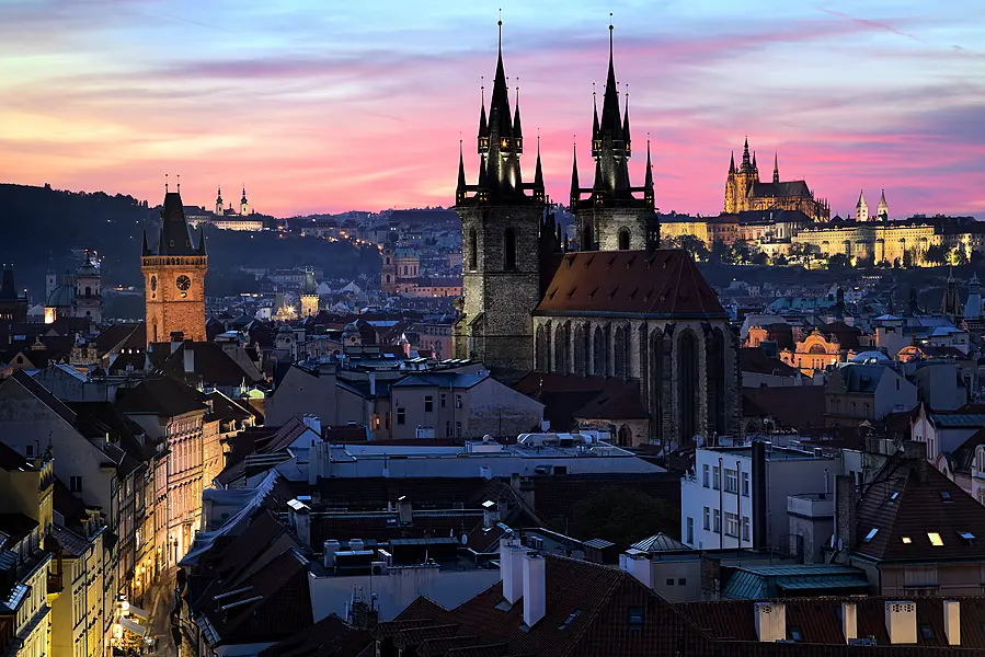 Prague’s Church of Our Lady Before Tyn (Holly Barber/PA)