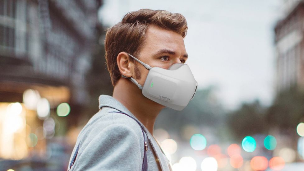 Lg Creates Battery-Powered Face Mask It Calls A ‘Wearable Air Purifier’