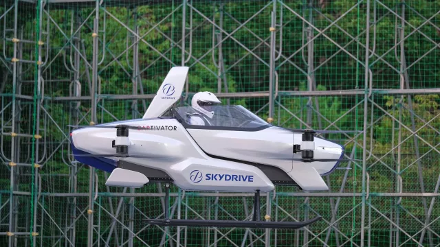 Japan’s ‘Flying Car’ Takes Off With A Person On Board