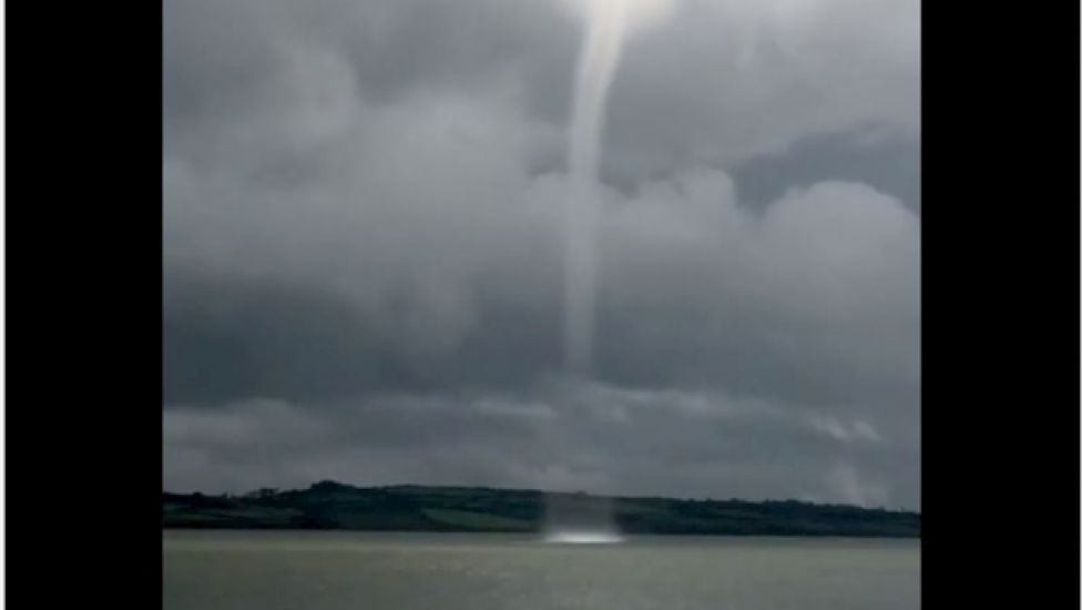 Eyewitness Footage Captures Rare Waterspout In Co Kerry