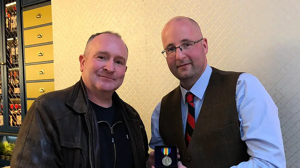 Dubliner’s Long-Lost War Medal Recovered Following Extensive Research