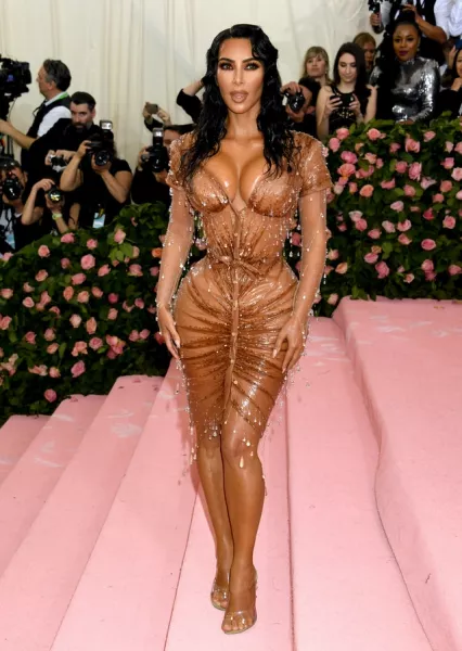 Kim Kardashian-West attending the Metropolitan Museum of Art Costume Institute Benefit Gala 2019 (Jennifer Graylock/PA)