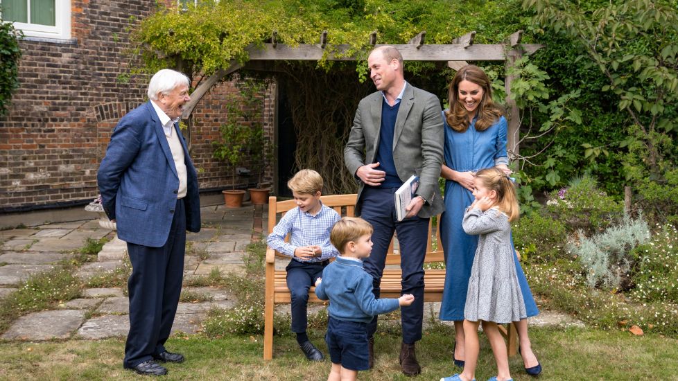 Sir David Attenborough Reveals Favourite Animal To Royal Children