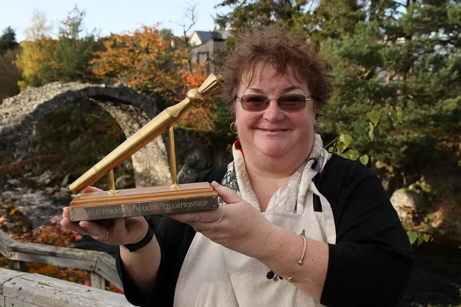 Lisa Williams won the Golden Spurtle last year (James Ross/PA)