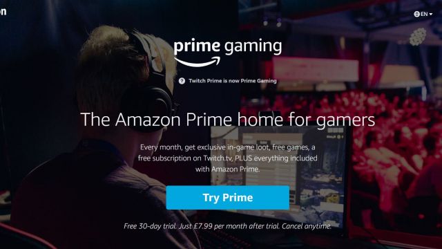 Amazon Rebrands Twitch Prime To Prime Gaming