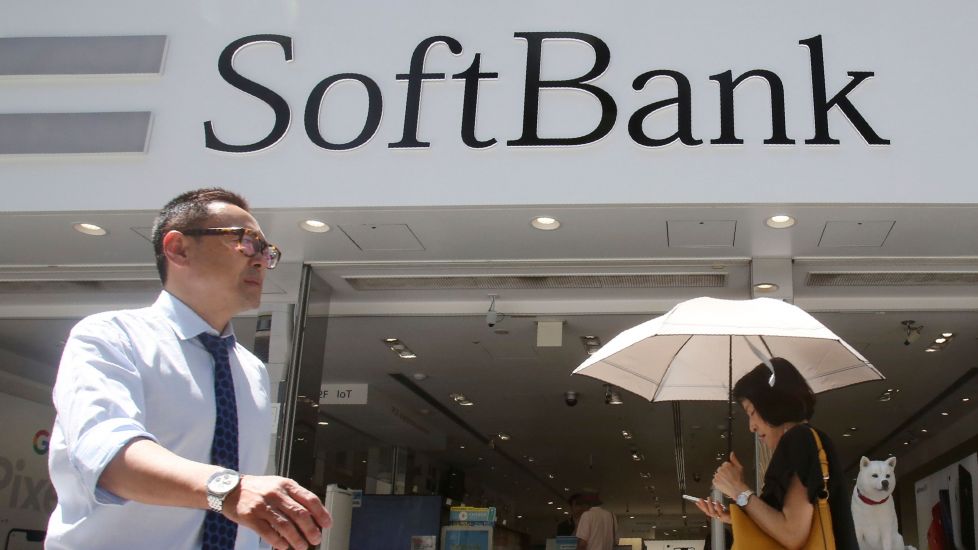 Tech Firm Softbank Reports 12% Rise In First-Quarter Profits