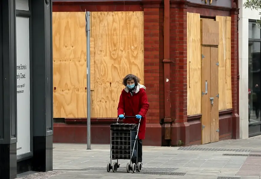 The ESRI report says its outlook for 2021 is more uncertain due to the combined risk of ongoing Covid-19 restrictions and a no-deal Brexit (Brian Lawless/PA)