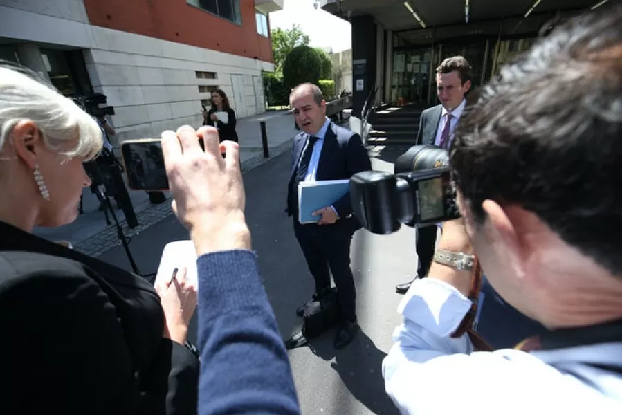 Timur Rustem outside Highbury Corner Magistrates’ Court (Jonathan Brady/PA)