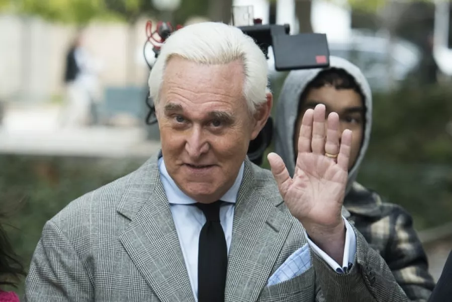 Roger Stone had been sentenced to 40 months in prison (Cliff Owen/AP)