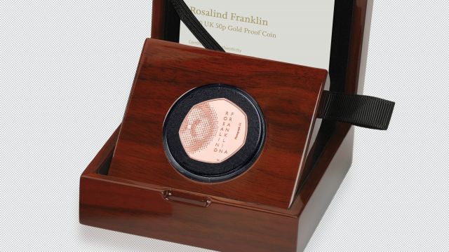 Commemorative Coin Celebrates British Scientist Rosalind Franklin