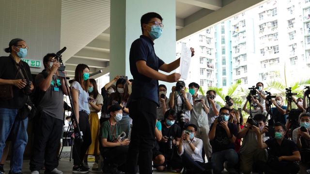 Hong Kong Activist Joshua Wong To Fight For Seat In Legislature