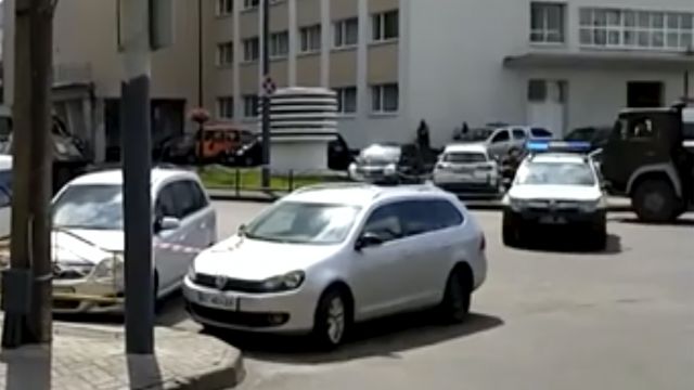 Armed Man Holding Around 20 People Hostage In Ukraine