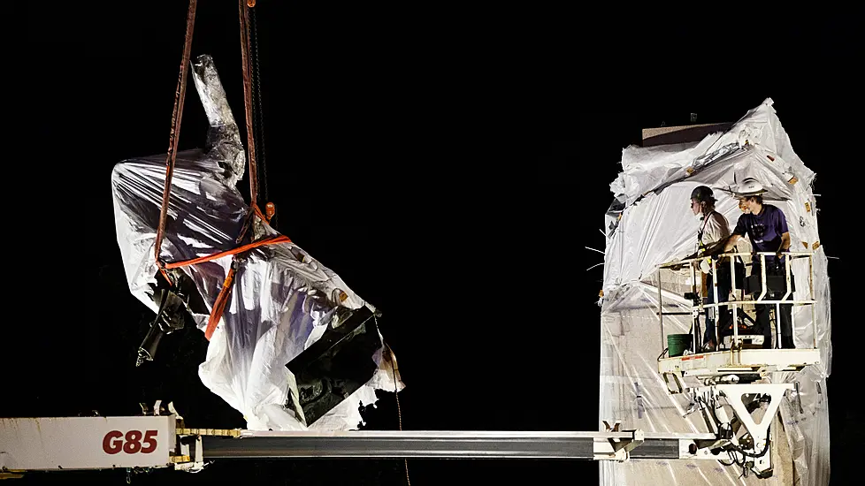 Two Statues Of Christopher Columbus ‘Temporarily’ Removed In Chicago