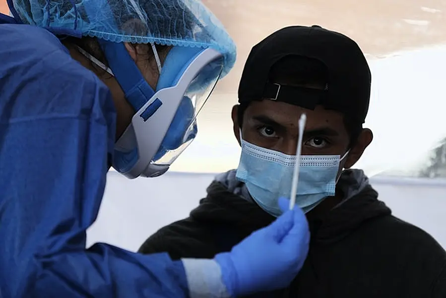 Several countries have seen a spike in coronavirus cases (Rebecca Blackwell/AP)