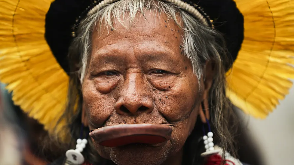 Indigenous Leader Raoni Recovers From Illness In Brazil