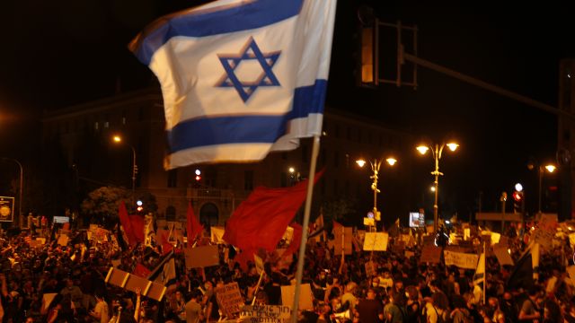 Arrests After Clashes During Anti-Netanyahu Protests In Israel