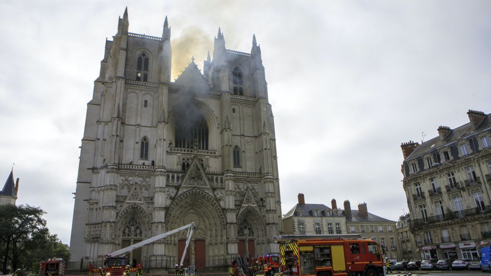 Church Volunteer Admits Arson Attack On Nantes Cathedral