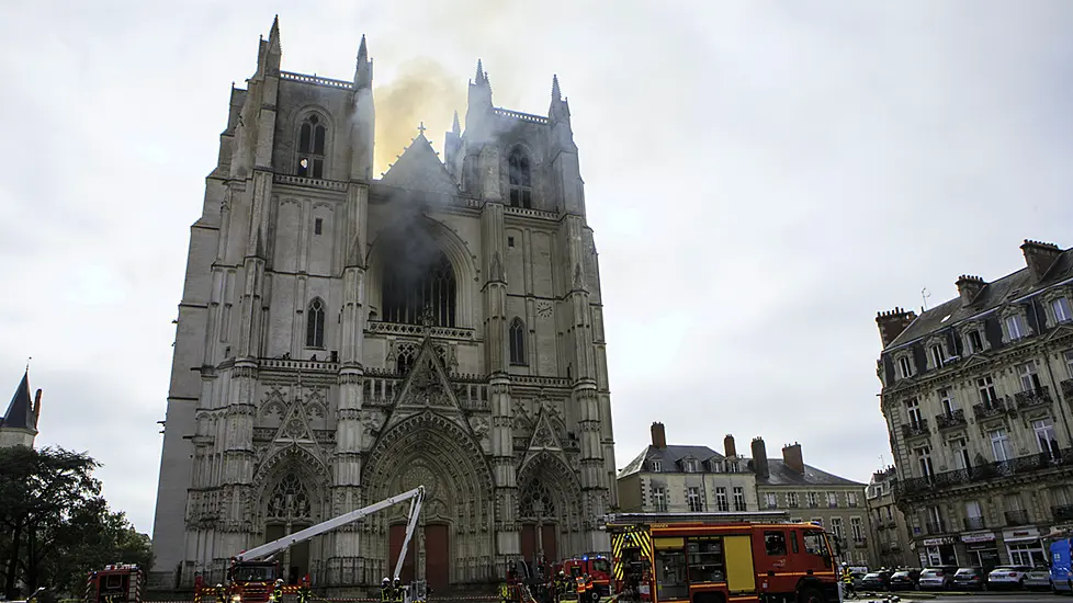 Church Volunteer Admits Arson Attack On Nantes Cathedral