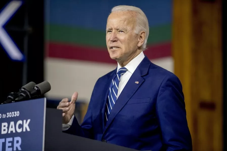 Democratic presumptive nominee and former vice president Joe Biden (Andrew Harnik/AP)