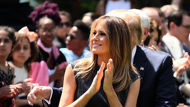 Melania Trump Announces Makeover For White House Rose Garden