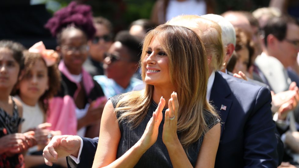 Melania Trump Announces Makeover For White House Rose Garden