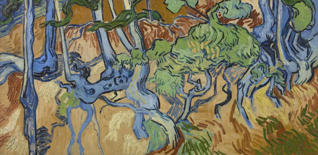 Tree Roots was Van Gogh’s last painting (Van Gogh Museum via AP)