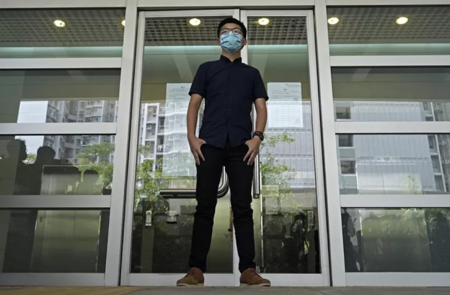 Pro-democracy activist Joshua Wong (AP/Vincent Yu)