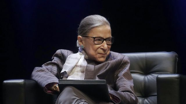 Supreme Court Justice Ginsburg Receives Treatment In New York Hospital