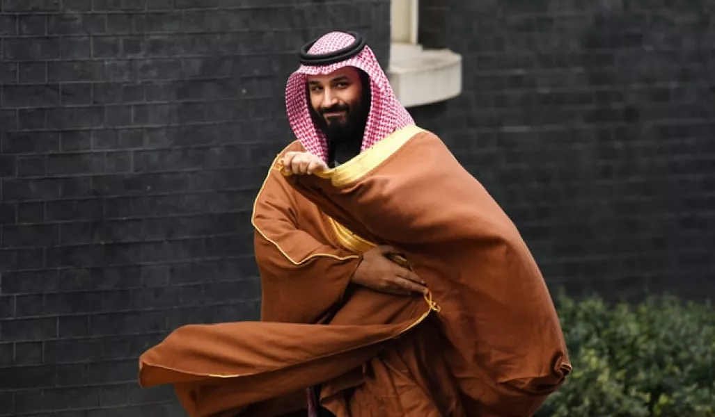 Crown prince Mohammed bin Salman (Victoria Jones/PA)