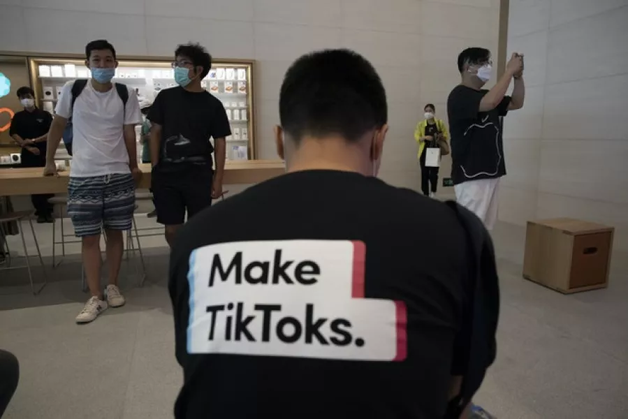 TikTok has become an internet sensation due to its catchy videos and ease of use (Ng Han Guan/AP)
