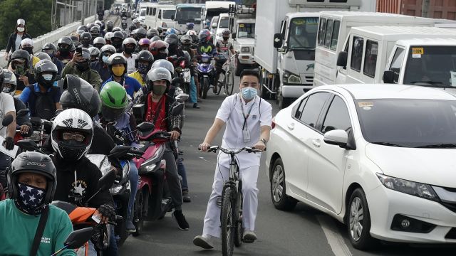 Checkpoints In Manila As Philippines Brings In New Covid-19 Lockdown