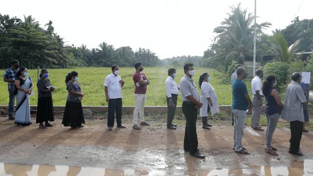 Sri Lankans Voting In Election Which Could Cement Power Of Rajapaksa Brothers