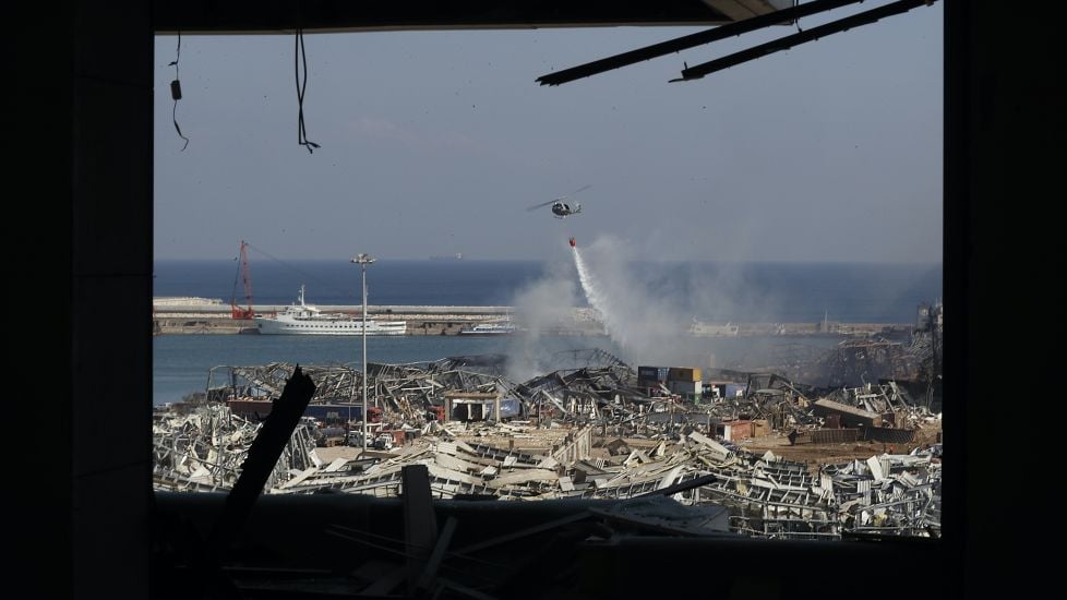 In Pictures: Beirut Left Strewn With Damage After Sea Port Blast