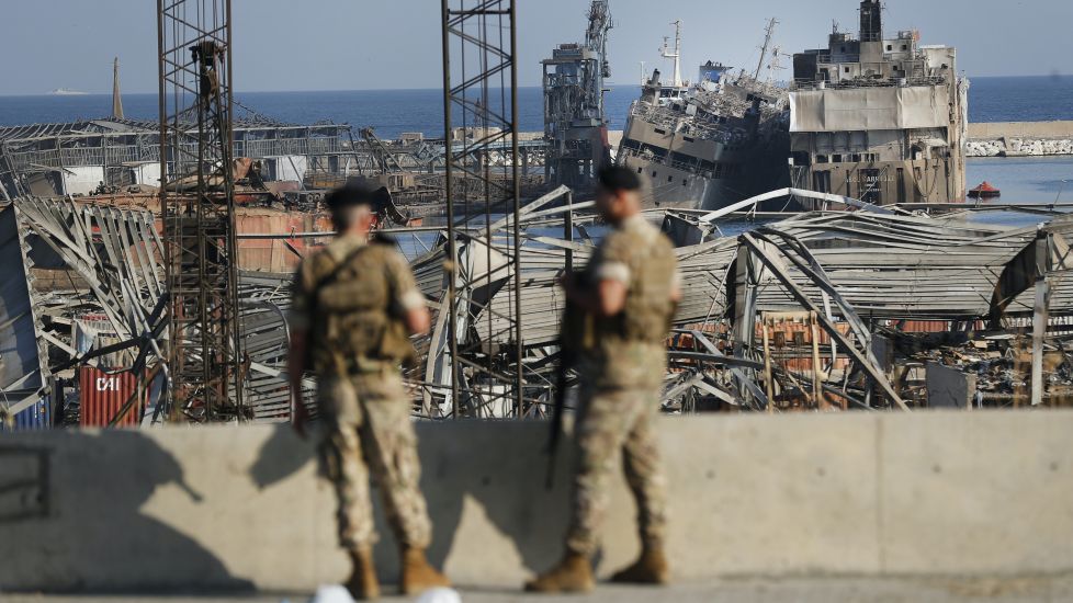 Lebanon Tries To Reopen Roads Around Port Explosion Site