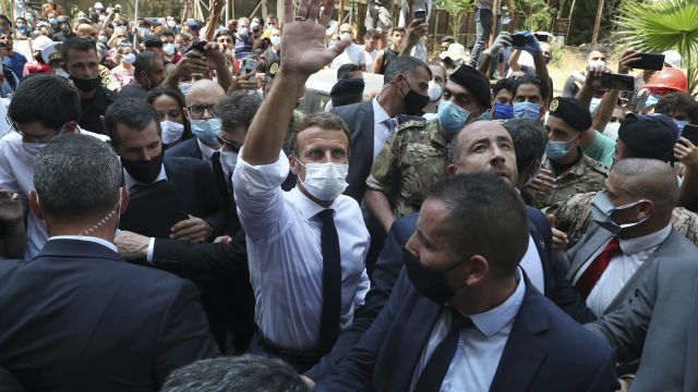 Macron Urges Reform As Lebanese Officials Seek To Shift Blame Over Blast