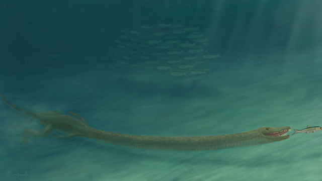 240-Million-Year-Old Reptile With Giraffe-Like Neck ‘Lived In Ocean’