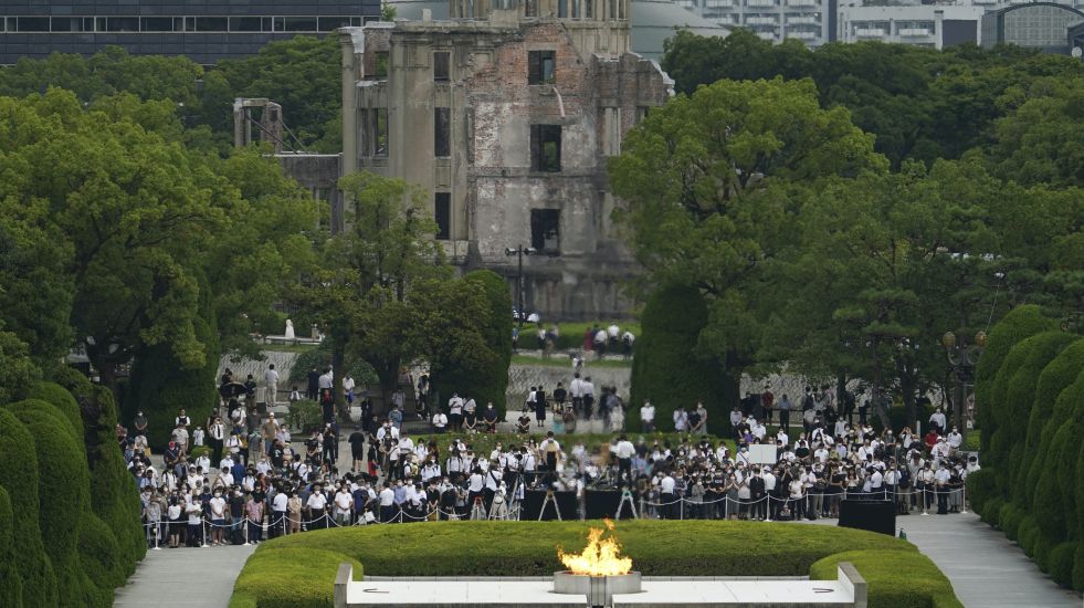 In Pictures: Hiroshima Pays Respects On 75Th Anniversary Of Bombing