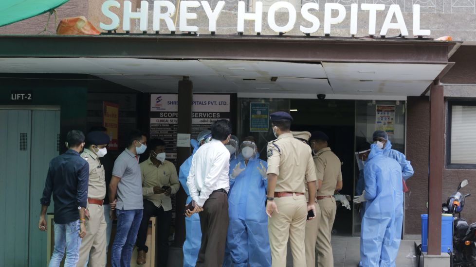 Covid-19 Patients Die In Fire At Indian Hospital’s Intensive Care Unit