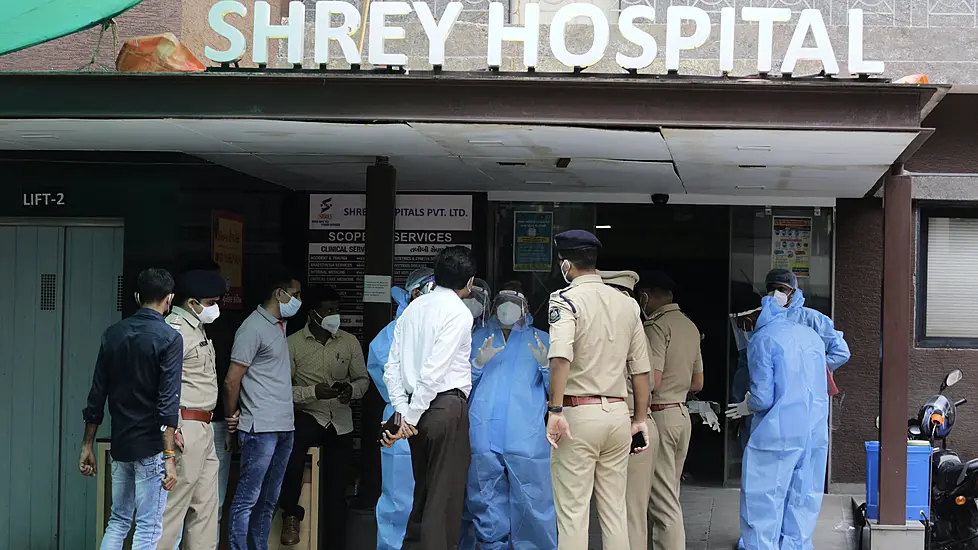 Covid-19 Patients Die In Fire At Indian Hospital’s Intensive Care Unit