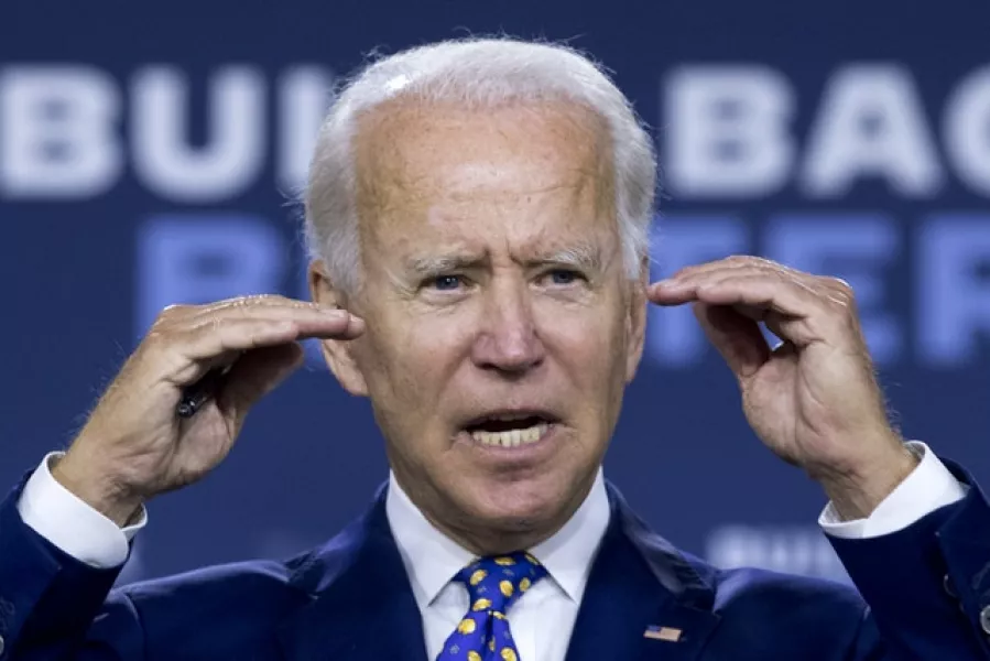 Democratic presidential candidate Joe Biden (Andrew Harnik/AP)