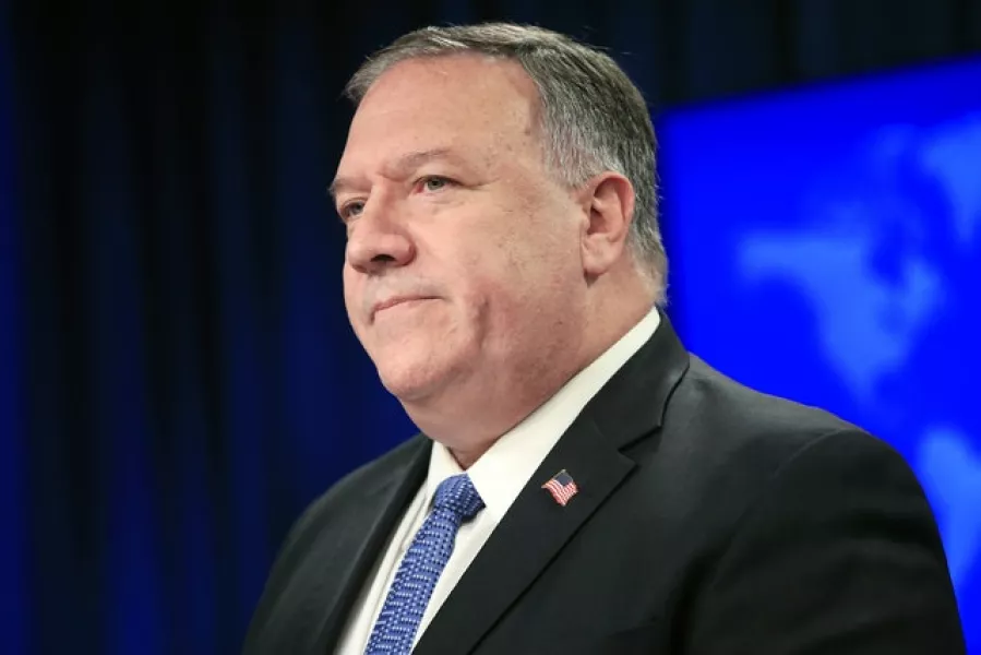 US Secretary of State Mike Pompeo acknowledged releasing the prisoners is unpopular (Pablo Martinez Monsivais/AP)